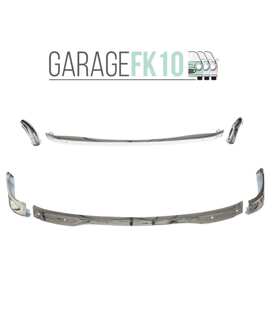 Nissan Figaro stainless steel bumper set and fitting kit